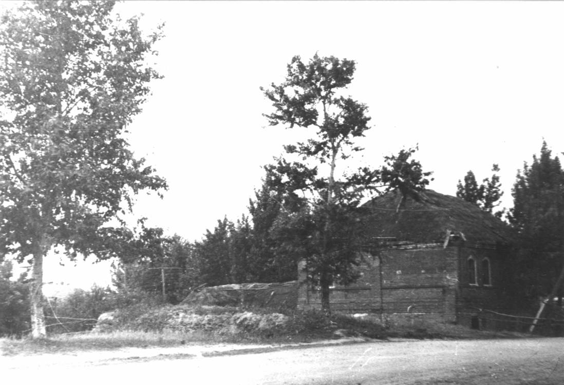 Место, где находился дом В.Я. Ерошенко в Обуховке